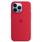 Apple Silicone Case with MagSafe for iPhone 13 Pro, Product Red (HC)
