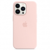 Apple Silicone Case with MagSafe for iPhone 13 Pro, Chalk Pink (MM2H3)