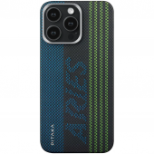 Pitaka Tactile Woven Case Aries Credit Card for iPhone 16 Pro Max (KI1601CRP)