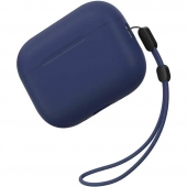 Blueo Case for AirPods Pro 2nd Gen Liquid Silicone Series, Deep Blue