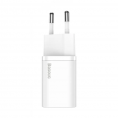 Baseus Super Silicone Quick Charger 30W (Type-C), White CCSUP-J02)