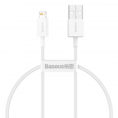 Baseus Superior Series Fast Charging Lightning 2.4A 0.25m, White