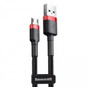 Baseus Cafule Cable USB to Type-C 3A 0.5m, Red/Black