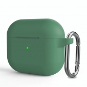 Silicone Case AirPods 3, Pine Green