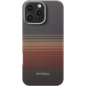 Pitaka Tactile Woven Case Sunset for iPhone 16 Pro Max (KI1601SUM)