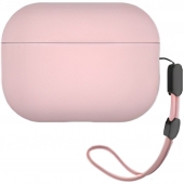 Blueo Case for AirPods Pro 3nd Gen Liquid Silicone Series, Pink Sand