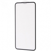 Захисне 3D скло ZK Protection Glass for iPhone 12 Pro/12 Full Silk Screen 0.26mm + Back Film, Black