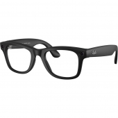 Ray-Ban Meta Wayfarer Standard - Matte Black / Clear to Graphite Green Transitions (RW4006 601S1M 50-22)