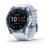 Garmin Fenix 7X Sapphire Solar M. Blue DLC Titanium w. Whitestone Band (010-02541-14/15)