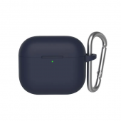 Blueo Case for AirPods 4 Liquid Silicone Series, Deep Blue