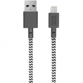 Native Union Belt XL Cable Lightning 3m, Zebra (BELT-L-ZEB-3-NP)