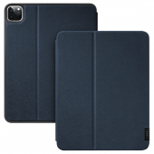  LAUT Prestige Folio for iPad Pro 11 (2021/2020/2018)with Pencil Slot, Indigo (L_IPP21S_PR_BL)/(L_IPP20S_PR_BL)
