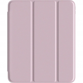 Comma Joy PU with Pencil Slot Series for iPad Pro 13 2024, Light Pink