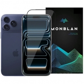 Monblan Anti Static Glass 0.26mm DustProof for iPhone 18 Pro/17 Pro, Black