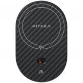 Pitaka MagEZ Car Mount Pro 2 Qi2 Car Vent Black (CM2402N)
