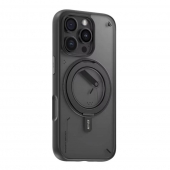 Blueo [BL043] Skin Friendly Magnetic 360 Rotatable Stand Series for iPhone 16 Pro Max, Black