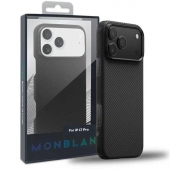 Monblan Kevlar Magnetic Air Series for iPhone 17 Pro, Black Grey