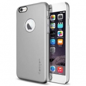 Spigen SGP Case Thin Fit A Series for iPhone 6/6S, Satin Silver