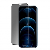 Захисне 3D скло "Антишпигун" Doberman Premium Anti Peep Screen Protector 5D for iPhone 12 Pro Max 