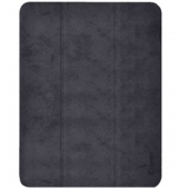  Comma Leather Case for iPad Pro 11 3rd Gen 2021 M1, Black