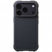 Pitaka Cairn Military Grade Protective Twill Black/Grey for iPhone 18 Pro Max/17 Pro Max (KI1801CPM2)