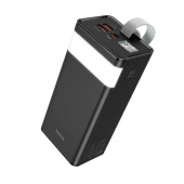 HOCO Powerbank J86 Powermaster LCD+Lamp 40000 mAh 22.5W, Black