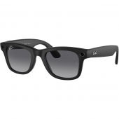Ray-Ban Meta Wayfarer Matte Black Frame Graphite Lenses (RW4006 601ST3 50-22)