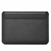 WIWU Skin Pro Geniunie Lether Sleeve Series for MacBook Pro 13 M1 [2016-2021], Black