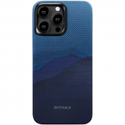 Pitaka Tactile Woven StarPeak Lumintex for iPhone 16 Pro, Over The Horizon (KI1603POTH)