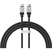 Baseus CoolPlay Series Fast Charging Type-C to Type-C 100W (2m), Black (CAKW000301)