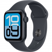 Apple Watch SE 3 GPS + Cellular 40mm Midnight Aluminum Case with Midnight Sport Band - M/L (MEPC4)