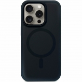 Monblan Magnetic Matte Series Case for iPhone 15 Pro Max, Black