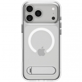 Spigen Ultra Hybrid S MagSafe for iPhone 17 Pro, Clear White (ACS09946)
